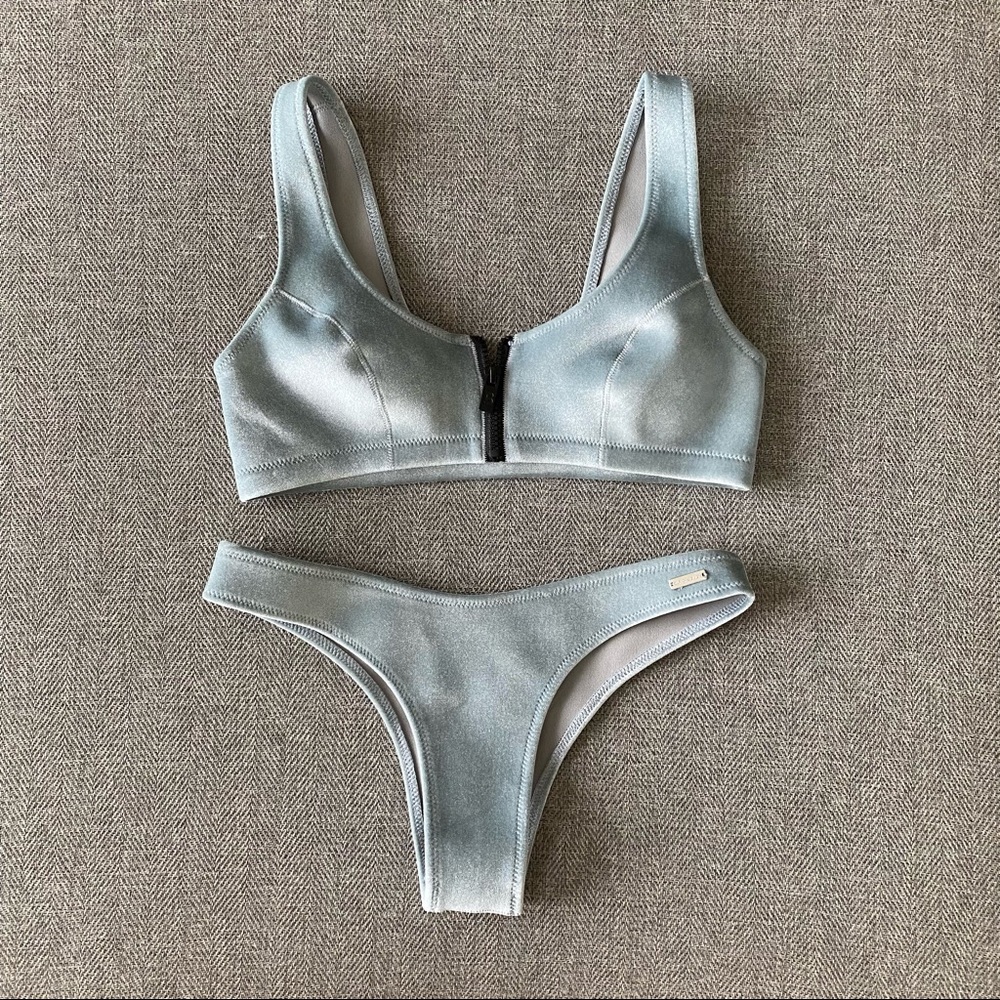 Blackbough Swim Velvet Cheeky Bikini NWOT